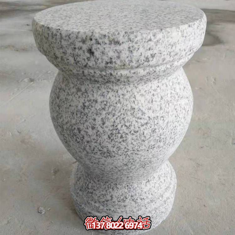 天然花崗巖圓鼓石凳，為您的庭院添彩