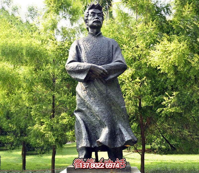 玻璃鋼魯迅人物雕塑,為公園景觀裝飾點(diǎn)綴 玻璃鋼魯迅人物雕塑,為公園景觀裝飾點(diǎn)綴