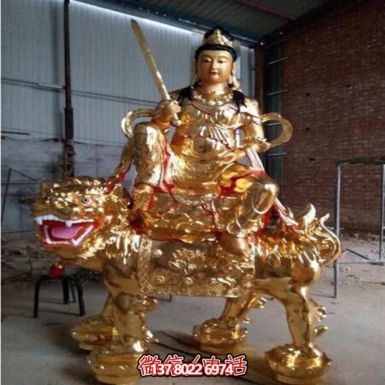 文姝普賢玻璃鋼雕塑，為景區(qū)和寺廟增添大型藝術(shù)裝置