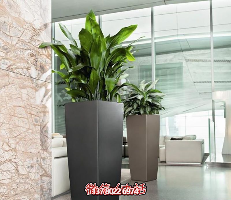 公司企業室內烤漆不銹鋼花瓶擺件雕塑 公司企業室內烤漆不銹鋼花瓶擺件雕塑