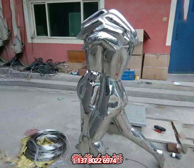 公園商場(chǎng)戶外拋光抽象不銹鋼手型雕塑 公園商場(chǎng)戶外拋光抽象不銹鋼手型雕塑