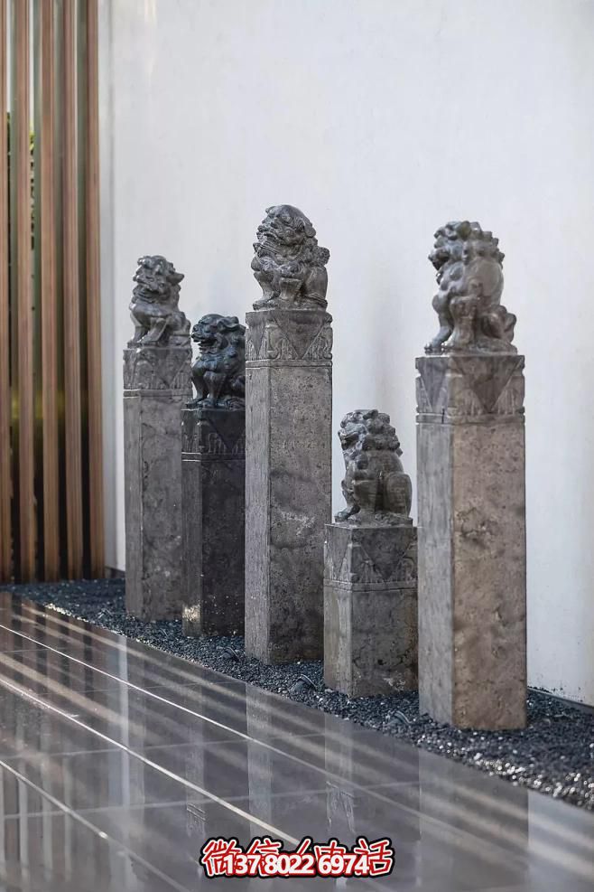 拴馬樁：古韻石雕，戶外文化景觀